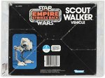 STAR WARS: THE EMPIRE STRIKES BACK (1982) - SCOUT WALKER VEHICLE AFA 60 EX.