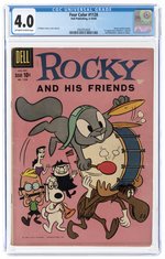 FOUR COLOR #1128 AUGUST-OCTOBER 1960 CGC 4.0 VG (ROCKY AND HIS FRIENDS).