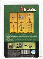 STAR WARS: EWOKS (1985) - WICKET W. WARRICK AFA 85 NM+ (CLEAR BLISTER).