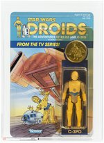 STAR WARS: DROIDS (1985) - SEE-THREEPIO (C-3PO) AFA 85 Y-NM+.