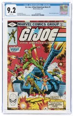 G.I. JOE, A REAL AMERICAN HERO #1 JUNE 1982 CGC 9.2 NM-.