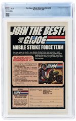 G.I. JOE, A REAL AMERICAN HERO #2 AUGUST 1982 CGC 9.4 NM.