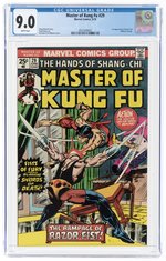 MASTER OF KUNG FU #29 JUNE 1975 CGC 9.0 VF/NM.