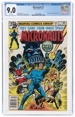 MICRONAUTS #1 JANUARY 1979 CGC 9.0 VF/NM (FIRST BARON KARZA).