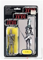 PALITOY STAR WARS: RETURN OF THE JEDI (1984) - IG-88 TRI-LOGO 70 BACK-B AFA 75 EX+/NM.