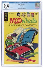 MOD WHEELS #1 FEBRUARY 1971 CGC 9.4 NM.