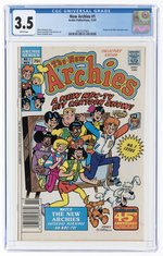 NEW ARCHIES #1 NOVEMBER 1987 CGC 3.5 VG-.