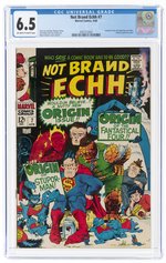 NOT BRAND ECHH #7 APRIL 1968 CGC 6.5 FINE+.