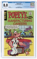 POPEYE #E7 1972 CGC 8.0 VF.