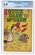 QUICK DRAW McGRAW #1 NOVEMBER 1970 CGC 5.0 VG/FINE.