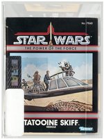 STAR WARS: THE POWER OF THE FORCE (1985) - TATOOINE SKIFF AFA 80+ NM.