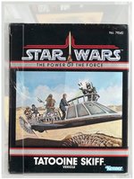 STAR WARS: THE POWER OF THE FORCE (1985) - TATOOINE SKIFF AFA 80+ NM.