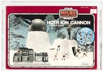 STAR WARS MICRO COLLECTION (1982) - HOTH ION CANNON ACTION PLAYSET AFA 80 NM.