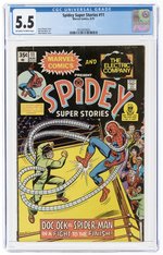 SPIDEY SUPER STORIES #11 AUGUST 1975 CGC 5.5 FINE-.