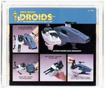 STAR WARS: DROIDS (1985) - SIDE GUNNER VEHICLE AFA 85 NM+.