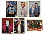 BATMAN "BAT LAFFS" GUM CARD SET.