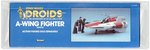 STAR WARS: DROIDS (1985) - A-WING FIGHTER VEHICLE AFA 80+ NM.