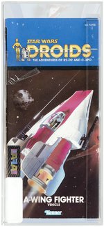 STAR WARS: DROIDS (1985) - A-WING FIGHTER VEHICLE AFA 80+ NM.