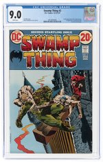 SWAMP THING #2 DECEMBER 1972 - JANUARY 1973 CGC 9.0 VF/NM (FIRST FULL ANTON ARCANE).