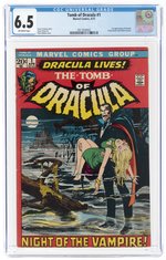 TOMB OF DRACULA #1 APRIL 1972 CGC 6.5 FINE+ (FIRST DRACULA).