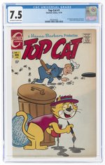 TOP CAT #1 NOVEMBER 1970 CGC 7.5 VF-.