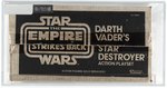 STAR WARS: THE EMPIRE STRIKES BACK (1980) - DARTH VADER'S STAR DESTROYER ACTION PLAYSET AFA 80+ NM.