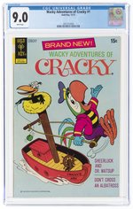 WACKY ADVENTURES OF CRACKY #1 DECEMBER 1972 CGC 9.0 VF/NM.