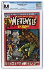 WEREWOLF BY NIGHT #1 SEPTEMBER 1972 CGC 8.0 VF.