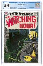 WITCHING HOUR #1 FEBRUARY-MARCH 1969 CGC 8.5 VF+.