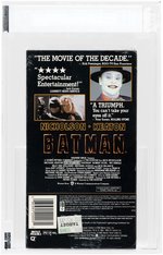 BATMAN VHS (1990) IGS BOX 8 NM SEAL 9 MINT (FRONT TINY WHV WM/NO ISBN/UPC 20003).