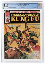 DEADLY HANDS OF KUNG FU ANNUAL #1 SUMMER 1974 CGC 3.5 VG-.