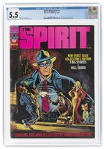 SPIRIT MAGAZINE #1 APRIL 1974 CGC 5.5 FINE-.