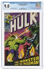 INCREDIBLE HULK #144 OCTOBER 1971 CGC 9.0 VF/NM.