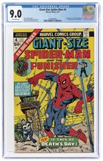 GIANT-SIZE SPIDER-MAN #4 APRIL 1975 CGC 9.0 VF/NM (FIRST MOSES MAGNUM).