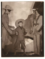 "THE LONE RANGER GIMBEL BROS." PHOTO TRIO.