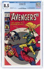 AVENGERS #59 DECEMBER 1968 CGC 8.5 VF+ (FIRST YELLOWJACKET).