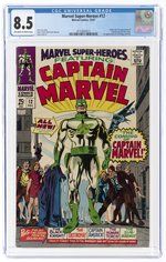 MARVEL SUPER-HEROES #12 DECEMBER 1967 CGC 8.5 VF+ (FIRST CAPTAIN MARVEL).