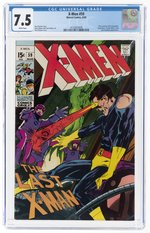 X-MEN #59 AUGUST 1969 CGC 7.5 VF-.