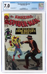 AMAZING SPIDER-MAN #26 JULY 1965 CGC 7.0 FINE/VF.