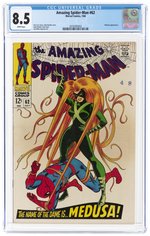 AMAZING SPIDER-MAN #62 JULY 1968 CGC 8.5 VF+.