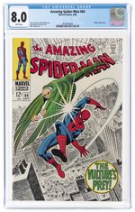 AMAZING SPIDER-MAN #64 SEPTEMBER 1968 CGC 8.0 VF.