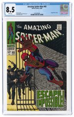 AMAZING SPIDER-MAN #65 OCTOBER 1968 CGC 8.5 VF+.