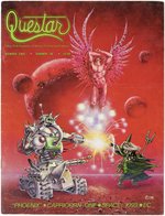 QUESTAR #2 SCIENCE FICTION AND FANTASY COVER PAINTED ORIGINAL ART BY CLYDE CALDWELL.