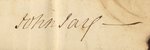 JOHN JAY DOCUMENT SIGNED AS GOVERNOR OF NEW YORK 1800.