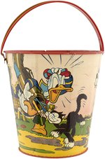 MICKEY MOUSE, DONALD DUCK & GOOFY GOLF SAND PAIL.