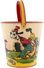 MICKEY MOUSE, DONALD DUCK & GOOFY GOLF SAND PAIL.