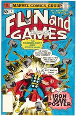 FUN AND GAMES MAGAZINE #7 NEAR COMPLETE STORY & COVERS COLOR GUIDES (ANDY YANCHUS COLORIST).