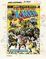 UNCANNY X-MEN #96 MARVEL MASTERWORKS COVER COLOR GUIDE (ANDY YANCHUS COLORIST).