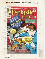 FANTASTIC FOUR #21-24 COVERS AND PAGE COLOR GUIDES FOR MARVEL MASTERWORKS (ANDY YANCHUS COLORIST).