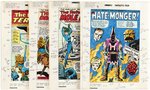 FANTASTIC FOUR #21-24 COVERS AND PAGE COLOR GUIDES FOR MARVEL MASTERWORKS (ANDY YANCHUS COLORIST).